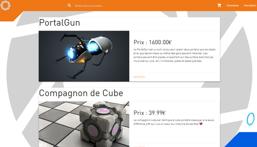 Site e-commerce