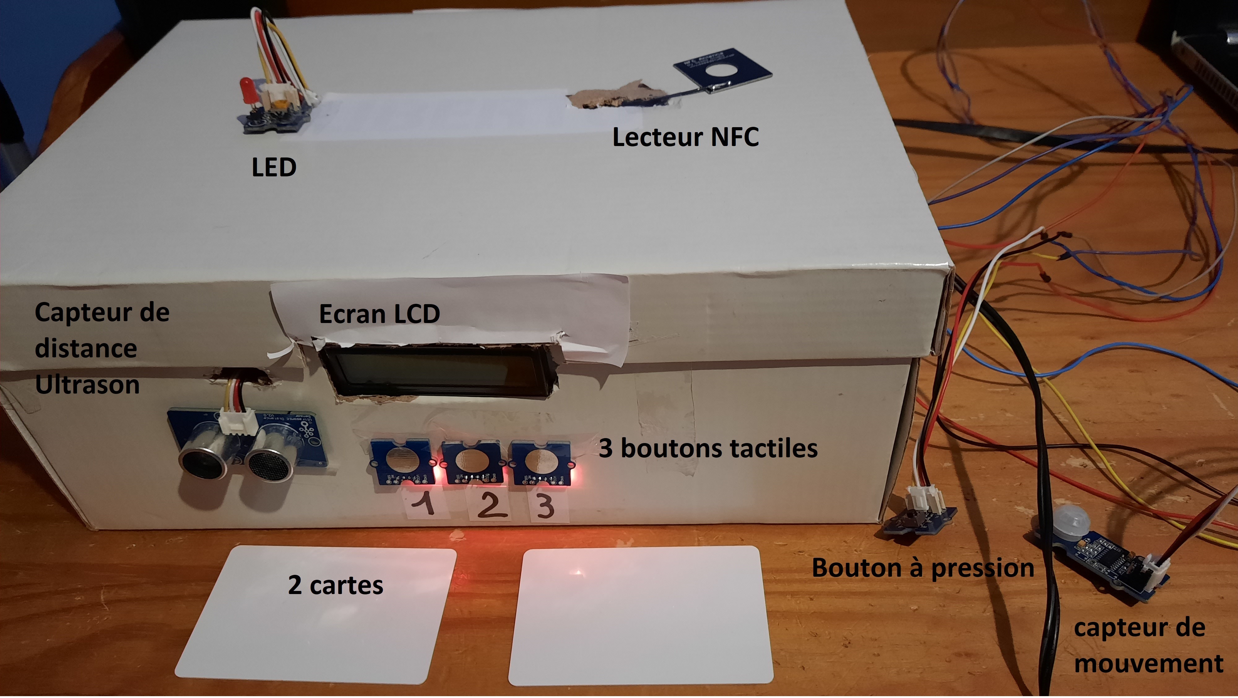 Application Raspberry — Escape Game